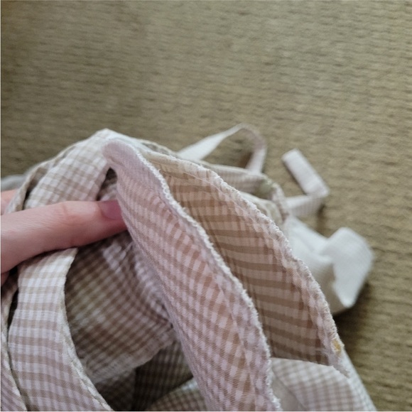 90s ROMPER gingham vest - Picture 6 of 14